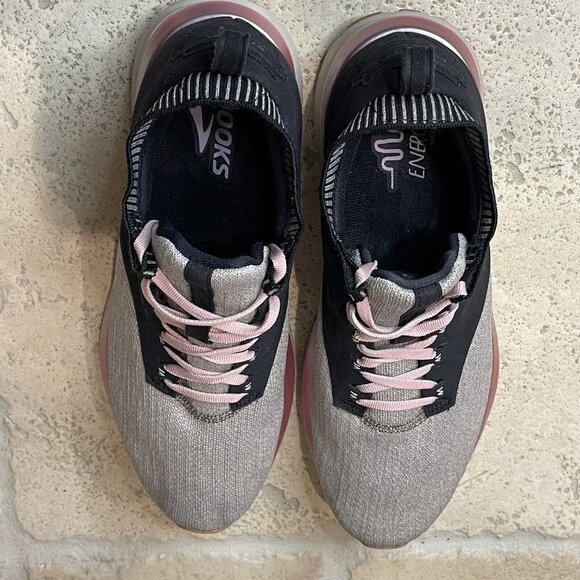 Brooks‎ DNA AMP Ricochet Le Running Sneakers 1202921B030 Black Pink Women's 11M - Picture 6 of 12